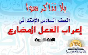 إعراب الفعل المضارع